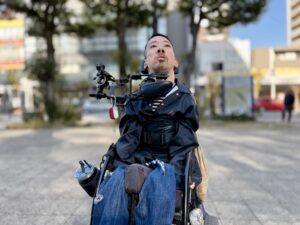 道の真ん中にいる僕