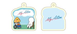 くらっかーくんとシロコさんのアクキーデザイン画像