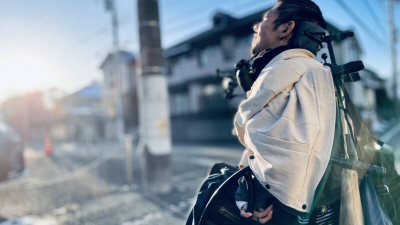 夕日を見ている僕