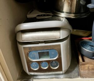 使わなくなった炊飯器