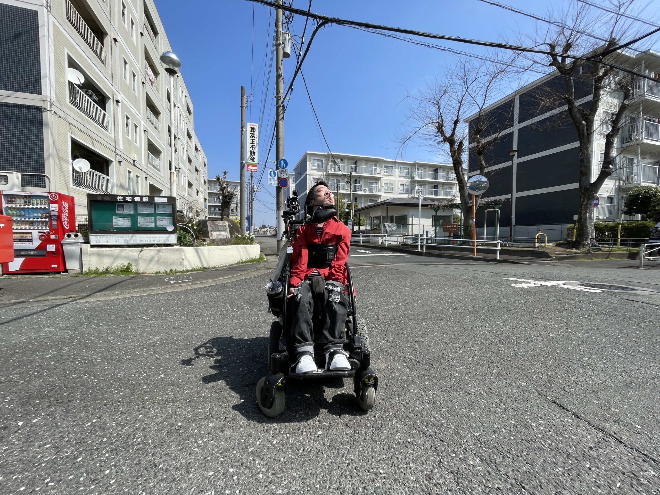 交差点の真ん中にいる僕