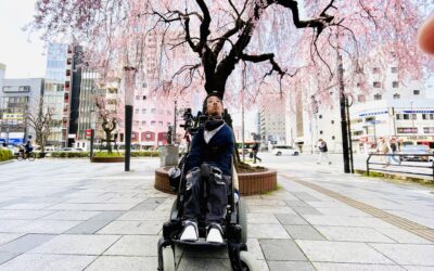 桜の木の下にいる僕