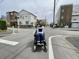 道の真ん中にいる僕