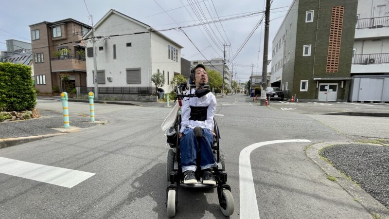 道の真ん中にいる僕