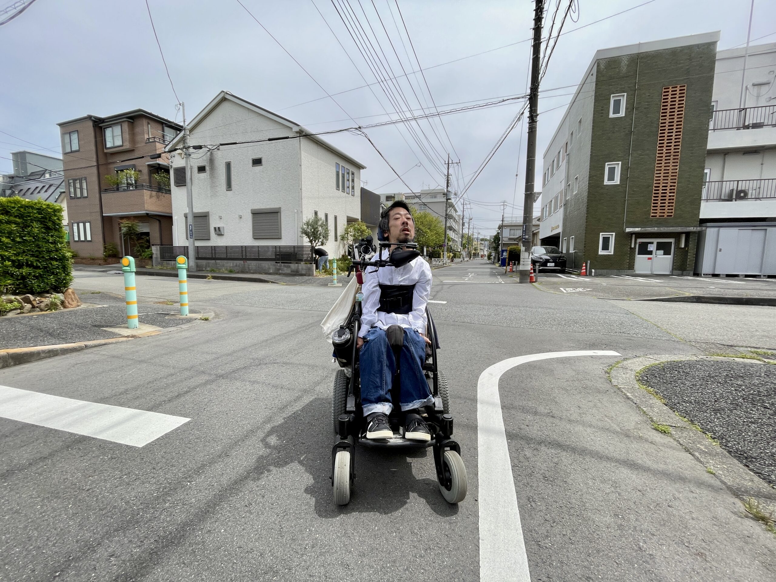 道の真ん中にいる僕