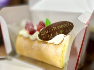 40歳の誕生日ケーキ