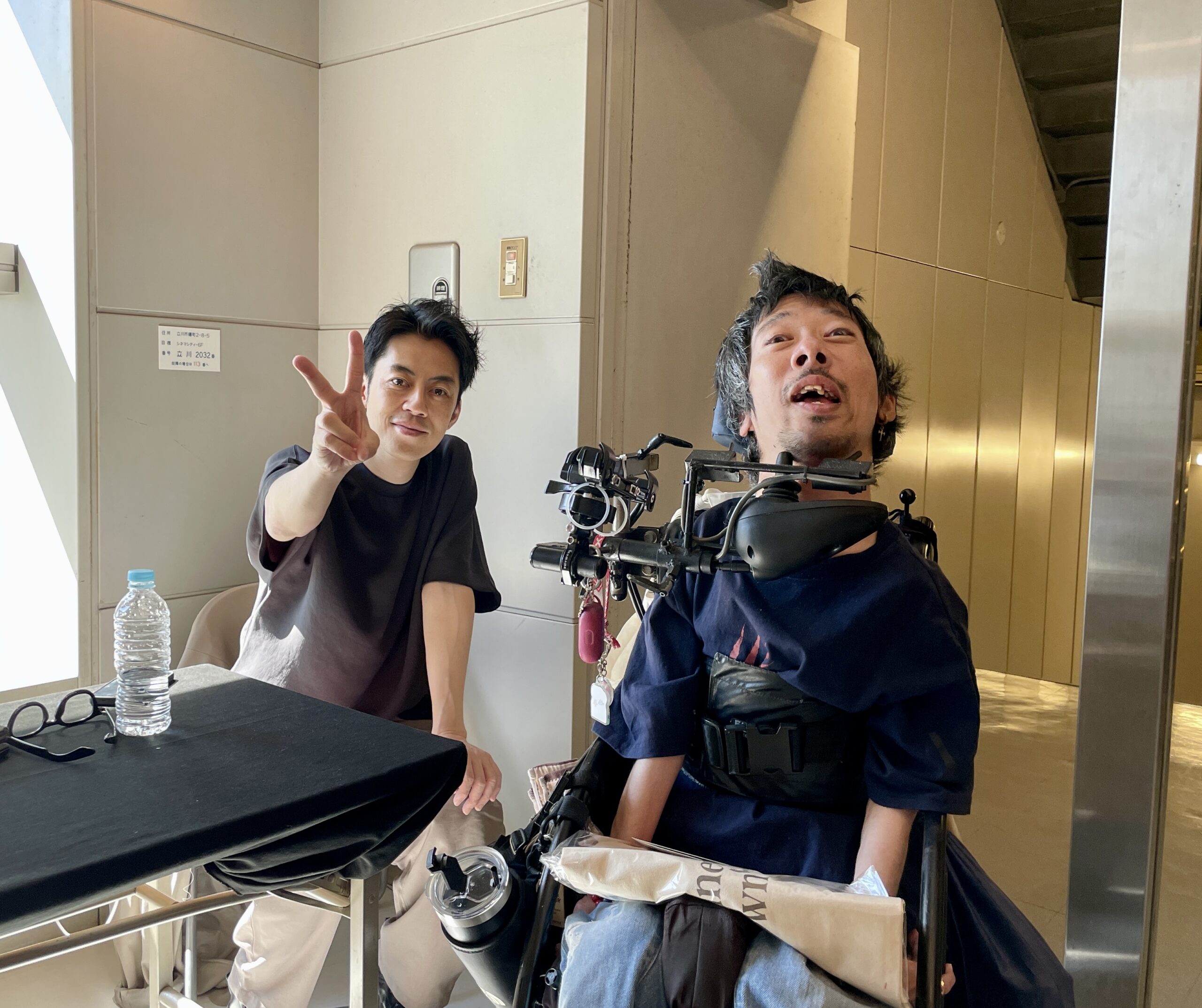 西野さんと上映前のツーショット