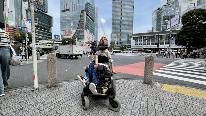 渋谷スクランブル交差点にいる僕