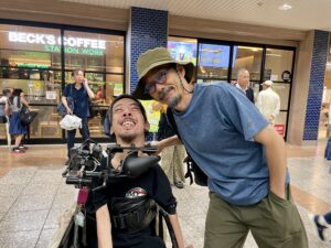 藤村先生とのツーショット