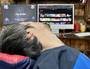 Netflixを観ている僕
